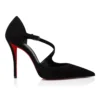 Miss Ziggyta – 100-mm-Pumps – Veau Velours – Schwarz – Damen
