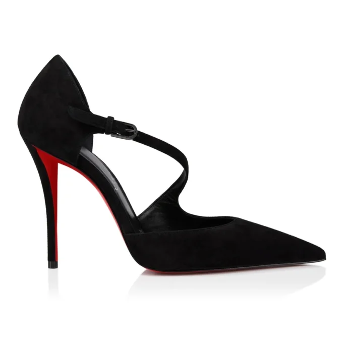 Miss Ziggyta – 100-mm-Pumps – Veau Velours – Schwarz – Damen