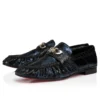 Mocallista – Loafer – Patchwork aus Wasserschlangenleder – Schwarz – Damen Mocallista – Loafer – Patchwork aus Wasserschlangenleder – Schwarz – Damen