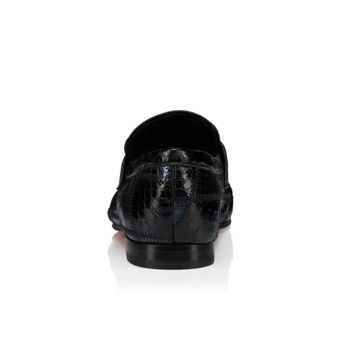 Mocallista – Loafer – Patchwork aus Wasserschlangenleder – Schwarz – Damen Mocallista – Loafer – Patchwork aus Wasserschlangenleder – Schwarz – Damen