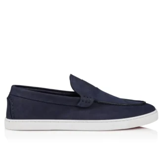 Moonboat – Slipper – Nubukleder mit umgekehrter Narbung – Zaffiro – Herren