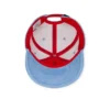 Mooncrest CL AC – Baseballkappe – Kalbsleder und Canvas – Ceruleo Mooncrest CL AC – Baseballkappe – Kalbsleder und Canvas – Ceruleo