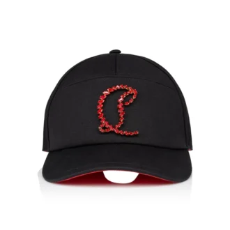 Mooncrest Stones – Baseballkappe – Baumwolle und Spikes – Schwarz