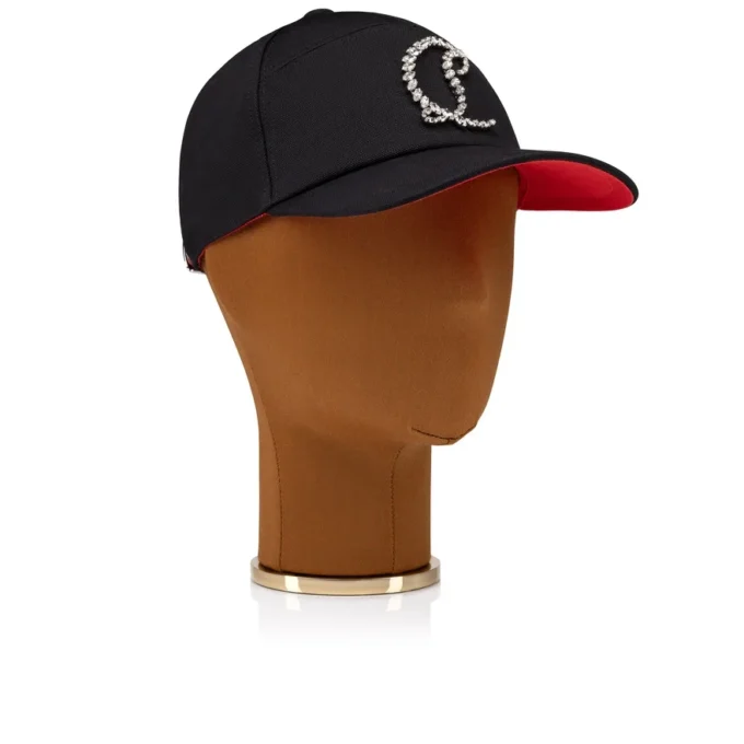Mooncrest Stones – Baseballkappe – Baumwolle und Strass – Schwarz Mooncrest Stones – Baseballkappe – Baumwolle und Strass – Schwarz