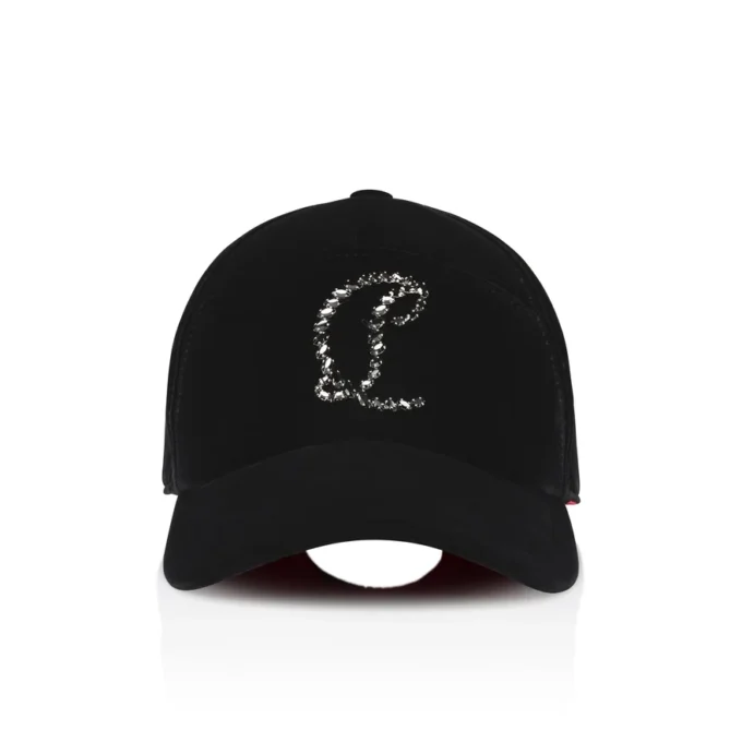 Mooncrest Stones – Baseballkappe – Samt und Strass – Schwarz Mooncrest Stones – Baseballkappe – Samt und Strass – Schwarz