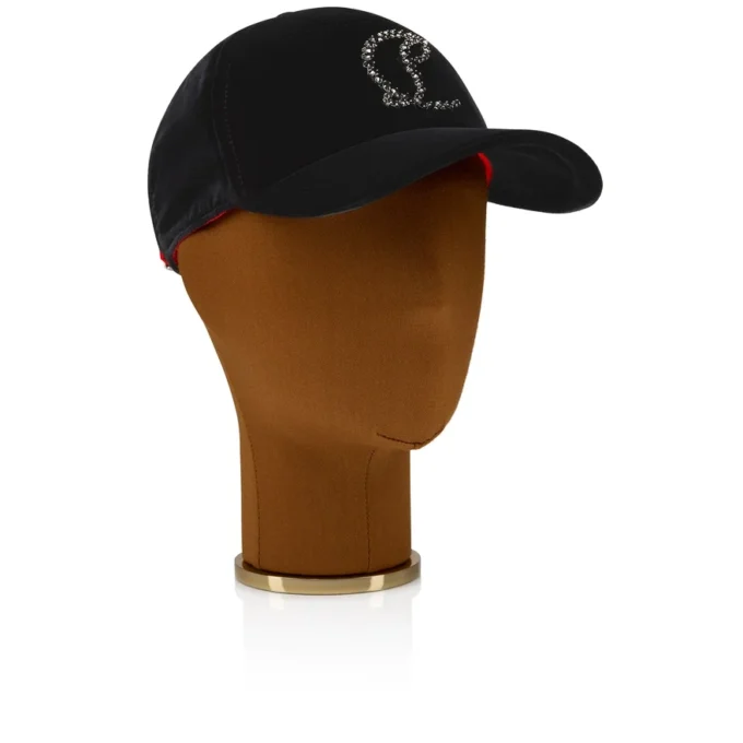 Mooncrest Stones – Baseballkappe – Samt und Strass – Schwarz Mooncrest Stones – Baseballkappe – Samt und Strass – Schwarz