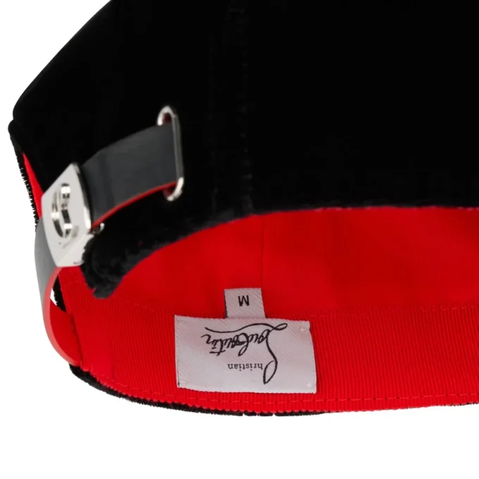Mooncrest Stones – Baseballkappe – Samt und Strass – Schwarz Mooncrest Stones – Baseballkappe – Samt und Strass – Schwarz