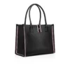 Nastroloubi L – Tote Bag – genarbtes Kalbsleder – Schwarz Nastroloubi L – Tote Bag – genarbtes Kalbsleder – Schwarz
