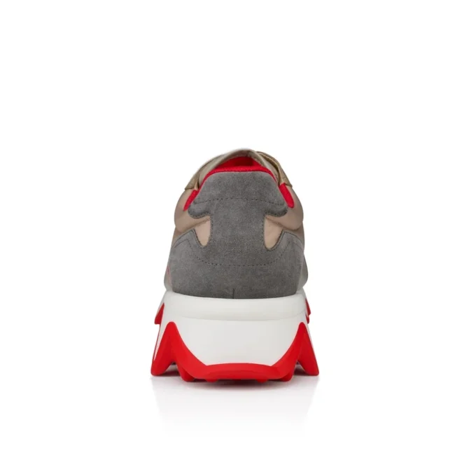 Nastroshark – Sneaker – Kalbsleder und Stoff – Version Saharienne – Herren