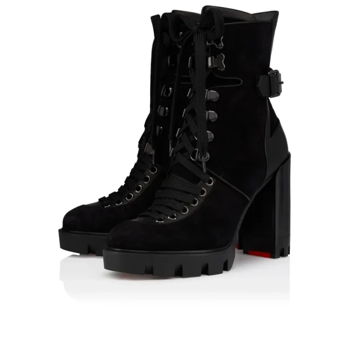 New Macademia – 100 mm Stiefel – Veau Velours – Schwarz – Damen New Macademia – 100 mm Stiefel – Veau Velours – Schwarz – Damen
