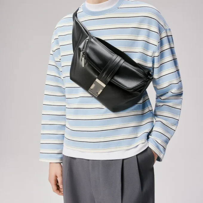 Nox – Gürtel-Tasche – Kalbsleder – Schwarz Nox – Gürtel-Tasche – Kalbsleder – Schwarz