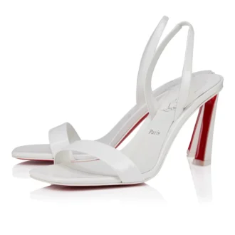 o condora 85 mm riemchensandalen lackleder bianco damen 1 330x330 - O Condora &ndash; 85 mm Riemchensandalen &ndash; Lackleder &ndash; Bianco &ndash; Damen