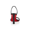 O Condora – 85 mm Riemchensandalen – Lackleder – Schwarz – Damen