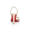 O Condora – 85 mm Riemchensandalen – Laminiertes Nappaleder – Platine – Damen