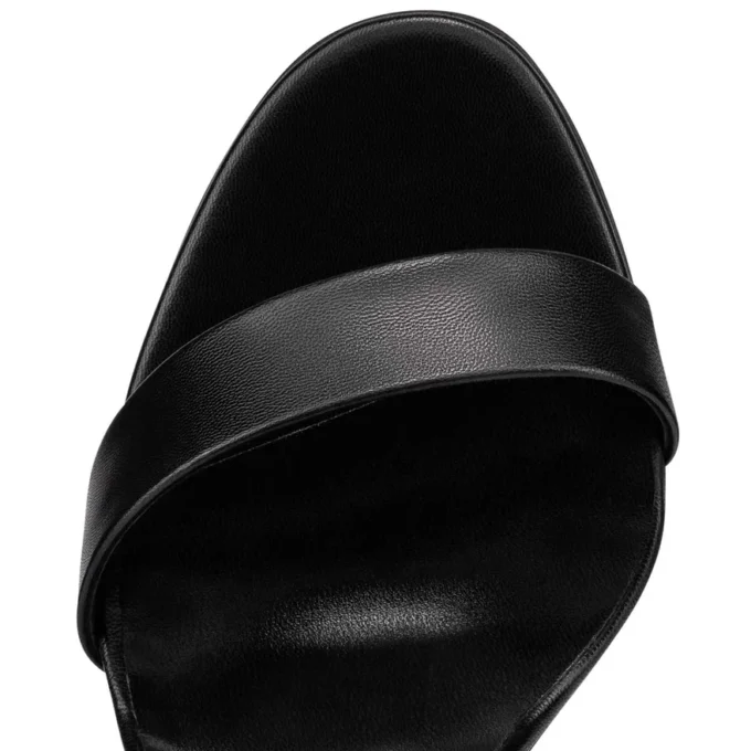 O Marylin 100 Schwarzes Leder – Schuhe – Damen O Marylin 100 Schwarzes Leder – Schuhe – Damen