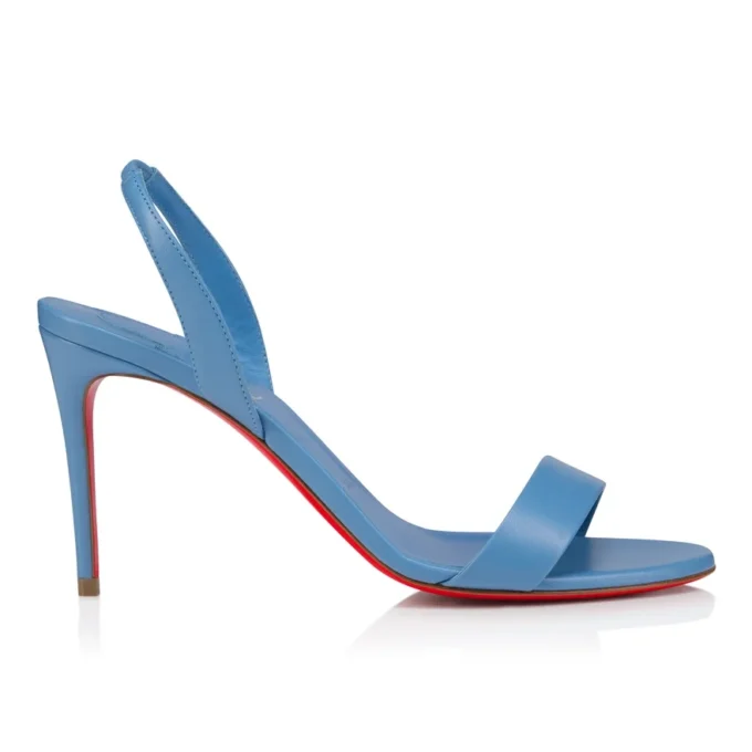 O Marylin – 85-mm-Sandalen – Lamm-Nappaleder – Ceruleo – Damen O Marylin – 85-mm-Sandalen – Lamm-Nappaleder – Ceruleo – Damen