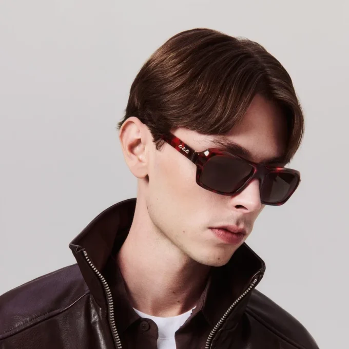 Our Georges Lb0027 – Sonnenbrille – Acetat – Red Havana