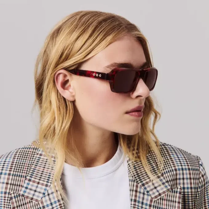 Our Georges Lb0027 – Sonnenbrille – Acetat – Red Havana
