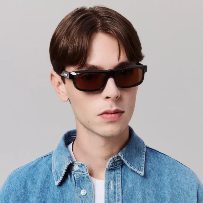 Our Georges Lb0028 – Sonnenbrille – Acetat – Black Smoke Our Georges Lb0028 – Sonnenbrille – Acetat – Black Smoke