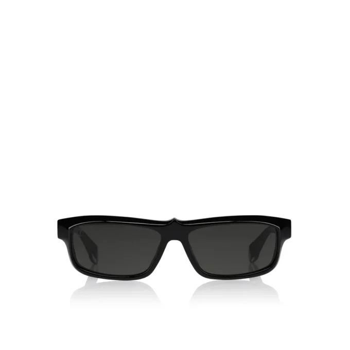 Our Georges Lb0028 – Sonnenbrille – Acetat – Glänzendes Schwarz