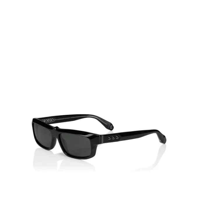 Our Georges Lb0028 – Sonnenbrille – Acetat – Glänzendes Schwarz