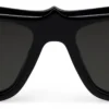 Our Georges Lb0028 – Sonnenbrille – Acetat – Glänzendes Schwarz