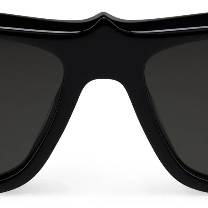 Our Georges Lb0028 – Sonnenbrille – Acetat – Glänzendes Schwarz
