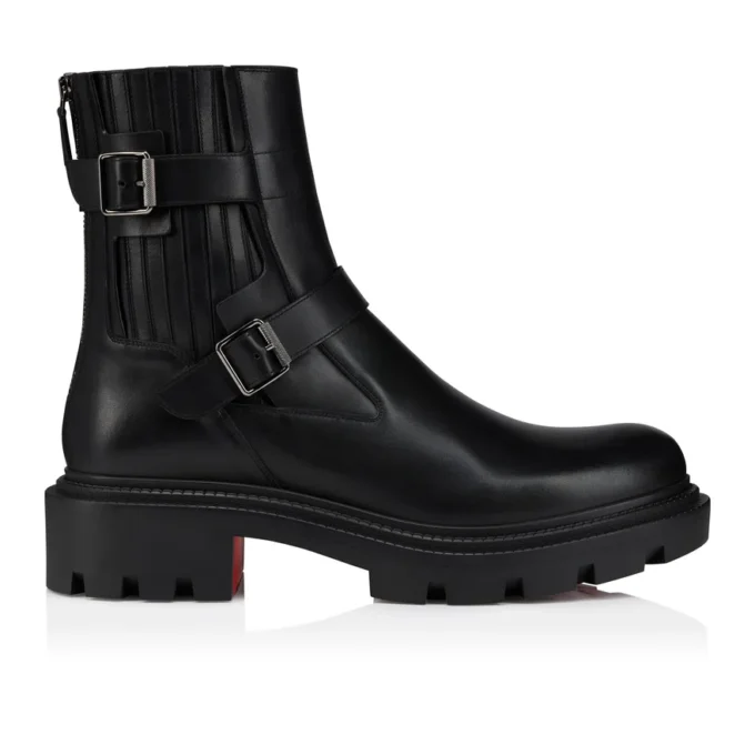 Oxybootie College – Stiefel – Kalbsleder – Schwarz – Herren