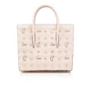 Paloma Medium – Tasche mit Henkel – genarbtes Kalbsleder und Loubinthesky-Spikes – Leche Paloma Medium – Tasche mit Henkel – genarbtes Kalbsleder und Loubinthesky-Spikes – Leche