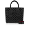 Paloma Medium – Tasche mit Henkel – genarbtes Kalbsleder und Louboutin-typische Nieten – Schwarz Paloma Medium – Tasche mit Henkel – genarbtes Kalbsleder und Louboutin-typische Nieten – Schwarz