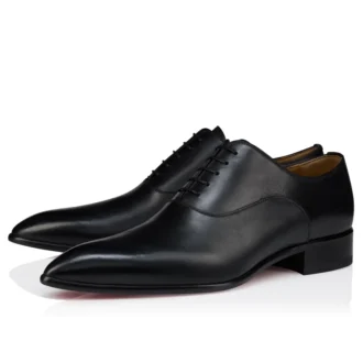 Pelvis – Oxfords – Kalbsleder – Schwarz – Herren