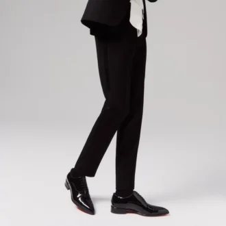 Pelvis – Oxfords – Lackkalbsleder – Schwarz – Herren