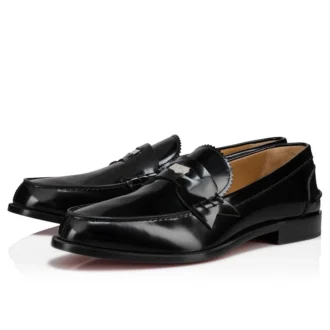 Penny-Loafer – Abrasivato-Kalbsleder – Schwarz – Herren Penny-Loafer – Abrasivato-Kalbsleder – Schwarz – Herren