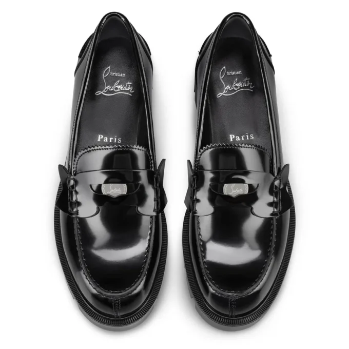 Penny Lug – Loafer – Abrasivato-Kalbsleder – Schwarz – Damen Penny Lug – Loafer – Abrasivato-Kalbsleder – Schwarz – Damen