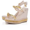 Pyraclou – 110-mm-Espadrilles – Lackkalbsleder – Leche – Damen Pyraclou – 110-mm-Espadrilles – Lackkalbsleder – Leche – Damen