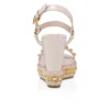 Pyraclou – 110-mm-Espadrilles – Lackkalbsleder – Leche – Damen Pyraclou – 110-mm-Espadrilles – Lackkalbsleder – Leche – Damen