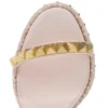 Pyraclou – 110-mm-Espadrilles – Lackkalbsleder – Leche – Damen Pyraclou – 110-mm-Espadrilles – Lackkalbsleder – Leche – Damen