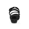 Pyraclou – 60-mm-Espadrilles – Lackkalbsleder – Schwarz – Damen Pyraclou – 60-mm-Espadrilles – Lackkalbsleder – Schwarz – Damen
