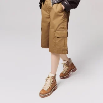 Pyrayeti – Stiefel – gewachstes Kalbsleder – Terra – Damen