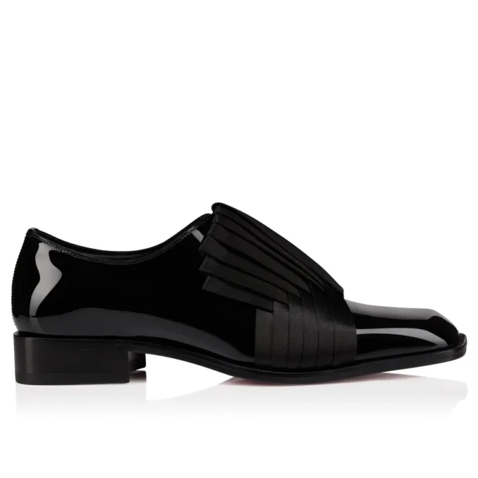 Rahul – Oxfords – Lackkalbsleder und Krepp-Satin – Schwarz – Herren Rahul – Oxfords – Lackkalbsleder und Krepp-Satin – Schwarz – Herren