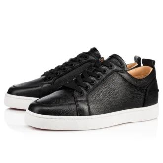 Rantulow – Sneaker – genarbtes Kalbsleder – Schwarz – Herren