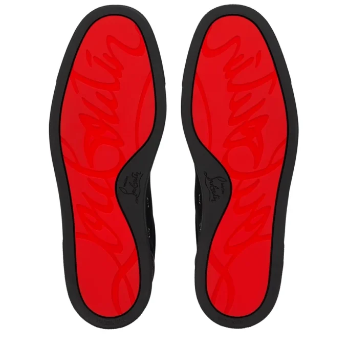 Retero – Sneaker – genarbtes Kalbsleder – Schwarz – Herren