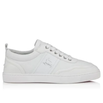 Retero – Sneaker – genarbtes Kalbsleder – Weiß – Herren
