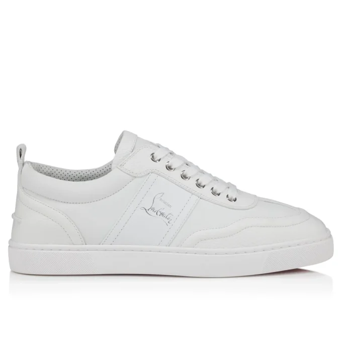Retero – Sneaker – genarbtes Kalbsleder – Weiß – Herren Retero – Sneaker – genarbtes Kalbsleder – Weiß – Herren