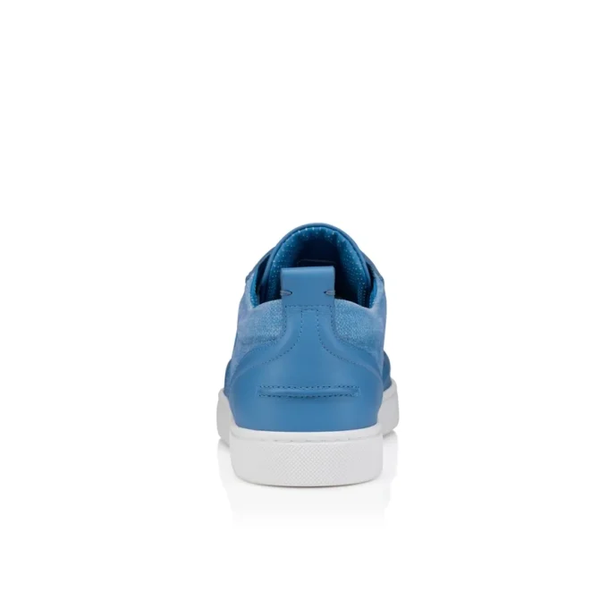 Retero – Sneaker – Kalbsleder und Canvas – Ceruleo – Herren