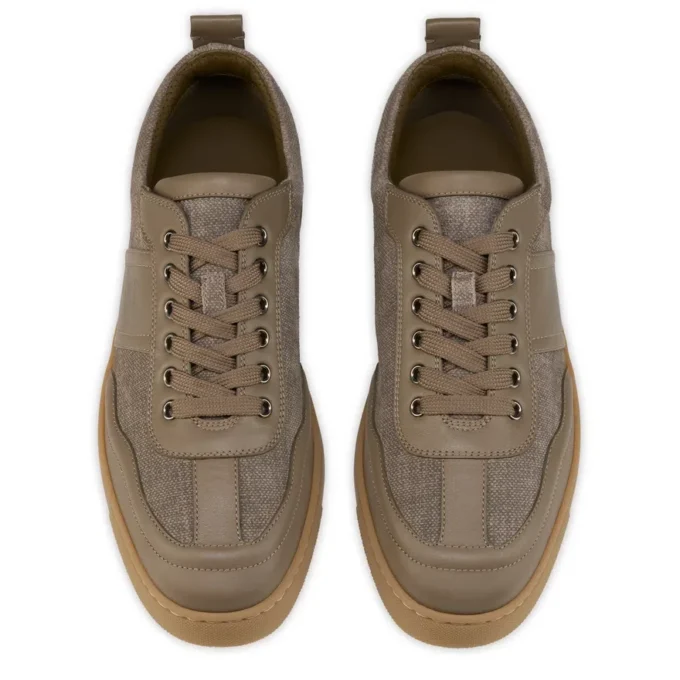 Retero – Sneaker – Kalbsleder und Canvas – Silex – Herren