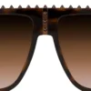 Roller Lb0005 – Sonnenbrille – Acetat – Dunkles Havanna Roller Lb0005 – Sonnenbrille – Acetat – Dunkles Havanna