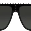 Roller Lb0005 – Sonnenbrille – Acetat – Glänzendes Schwarz