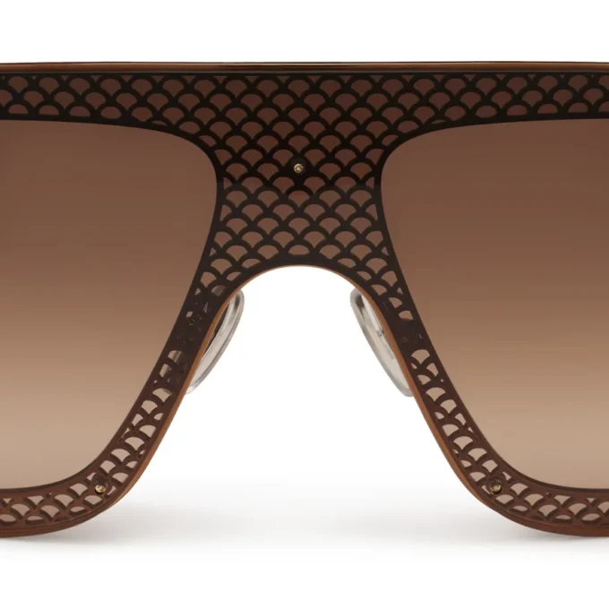 Roller Lb0012 – Sonnenbrille – Metall – Dunkles Bronze Roller Lb0012 – Sonnenbrille – Metall – Dunkles Bronze