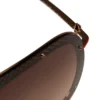 Roller Lb0012 – Sonnenbrille – Metall – Dunkles Bronze Roller Lb0012 – Sonnenbrille – Metall – Dunkles Bronze